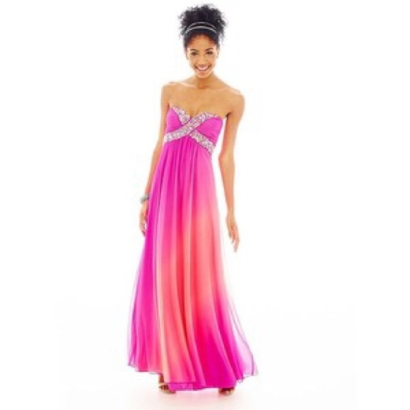 My Michelle Dresses & Skirts - Prom DressCoral/purple